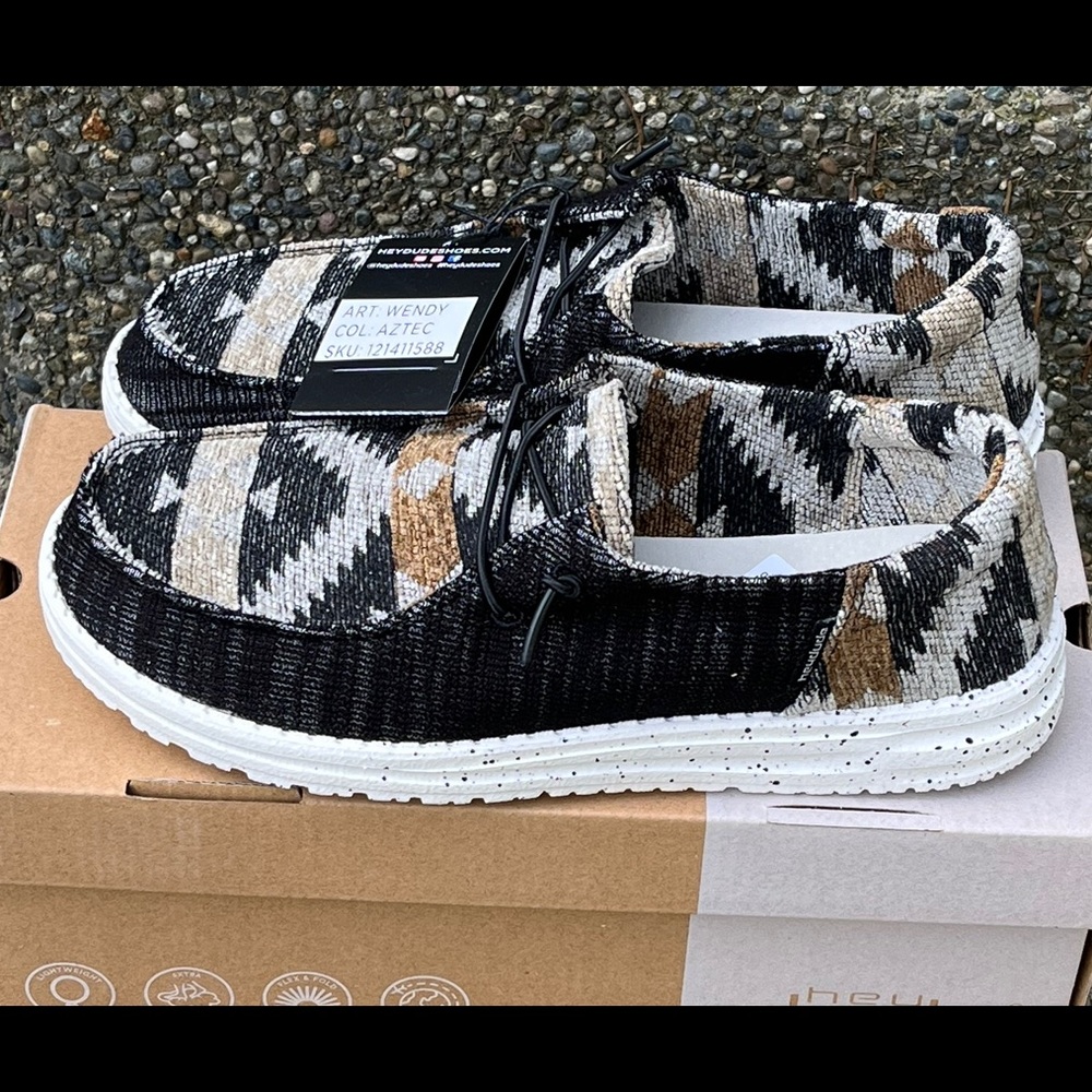 Hey Dude Shoes Wendy Aztec Buckle Exclusive